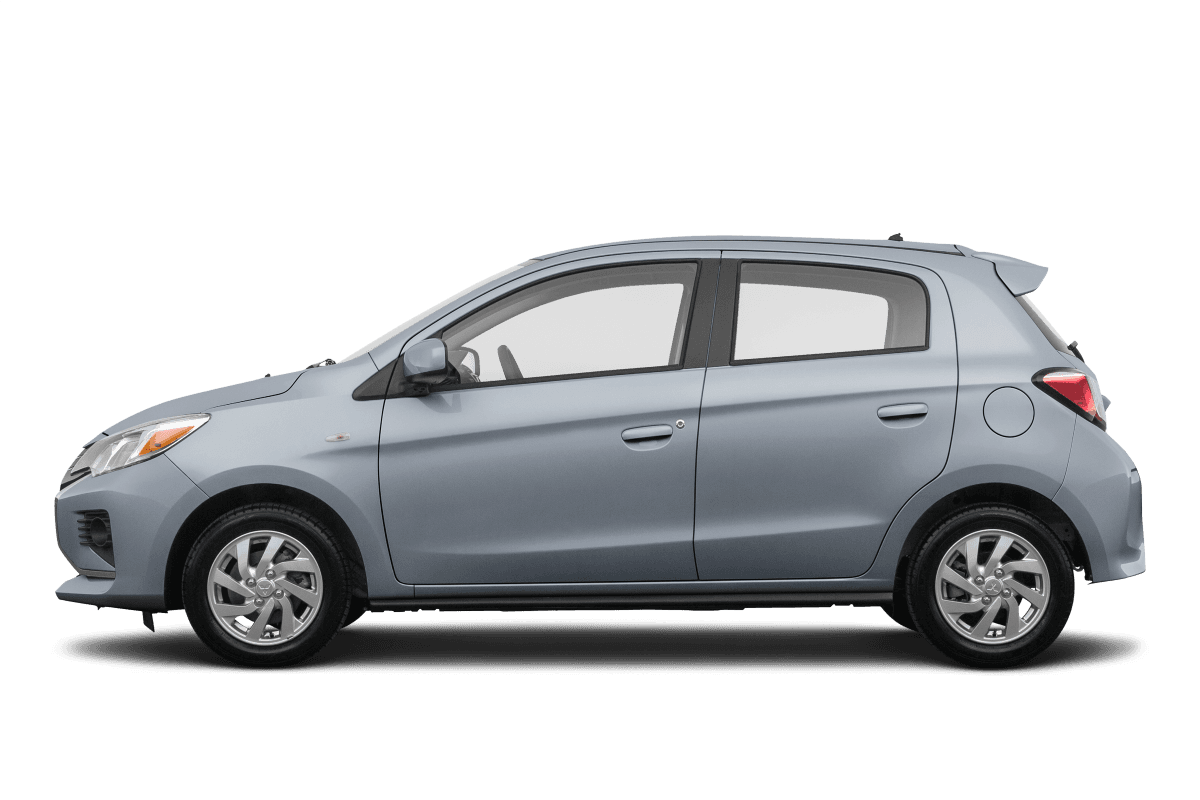 Mitsubishi Mirage  - Side view Mitsubishi Mirage  - Side view
